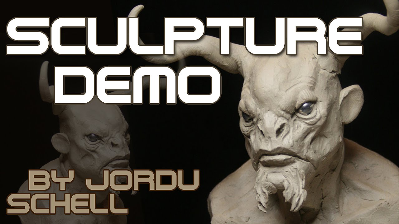 Jordu Schell Sculpture Demonstration for Dreamworks