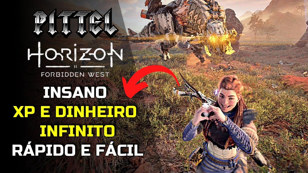 HORIZON FORBIDDEN WEST - DICA PARA LEVEL BAIXO INFAL&Iacute;VEL  - XP E DINHEIRO INFINITO MELHOR M&Eacute;TODO