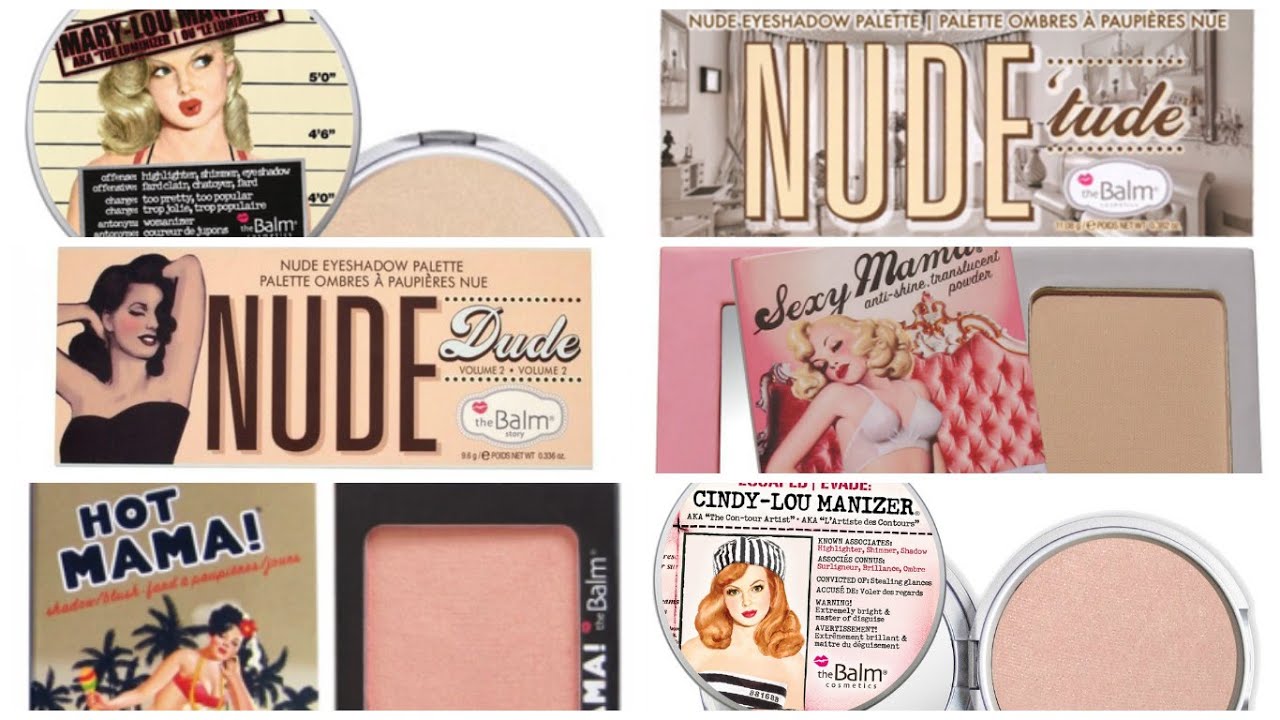 💕THE BALM💕Recenzja💕Nude tude💕Nude dude💕Sexy Mama💕Hot Mama i inne