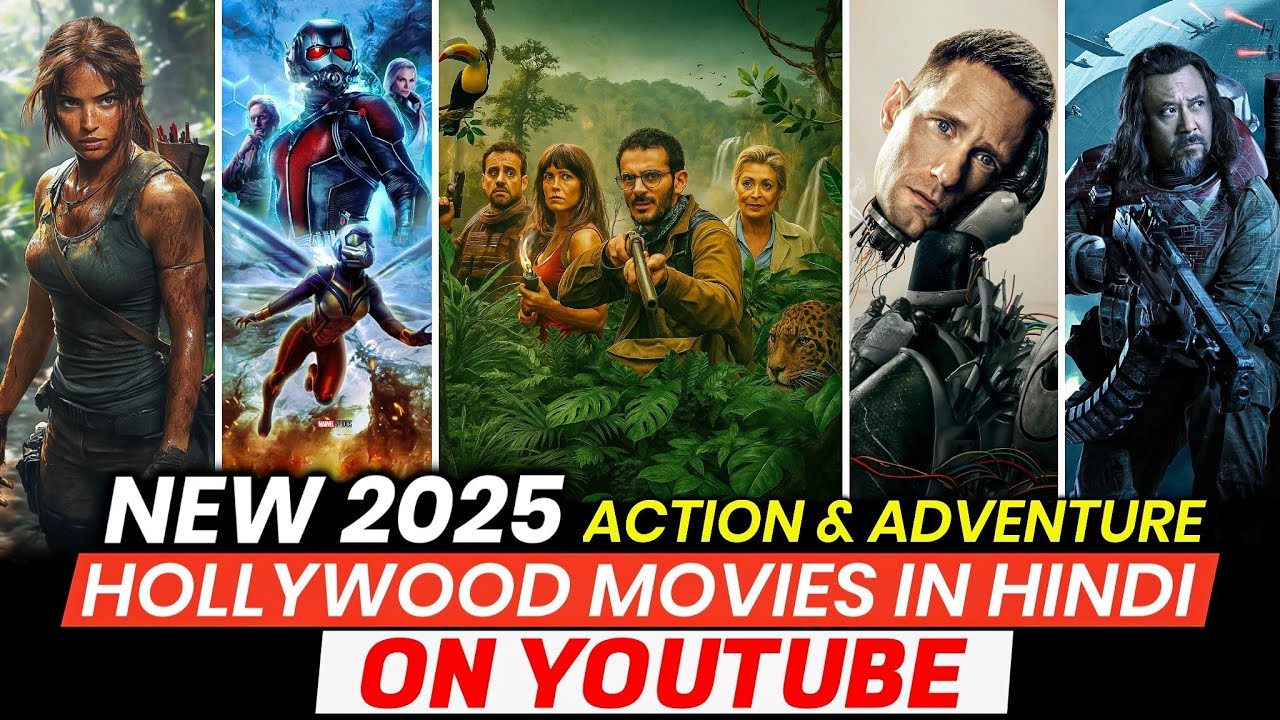 Top 10 New Hollywood Action & Adventure Movies on Youtube in Hindi | 2025 Movies in Hindi Dubbed