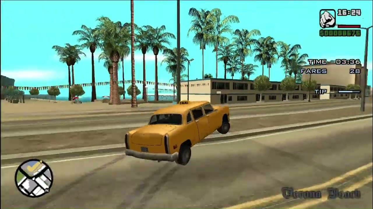 Riding a Taxi in GTA San Andreas 🚕 | Chill Gameplay & Pure Nostalgia [ PART - 4 ]
