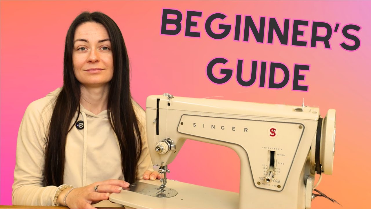 Научитесь пользоваться швейной машиной Singer Fashion Mate 239