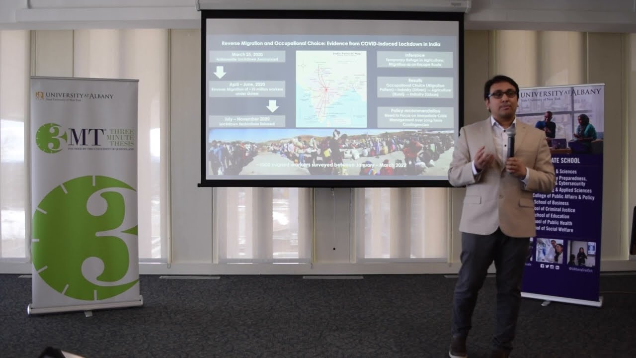 UAlbany 5th Annual 3MT Competition 2023