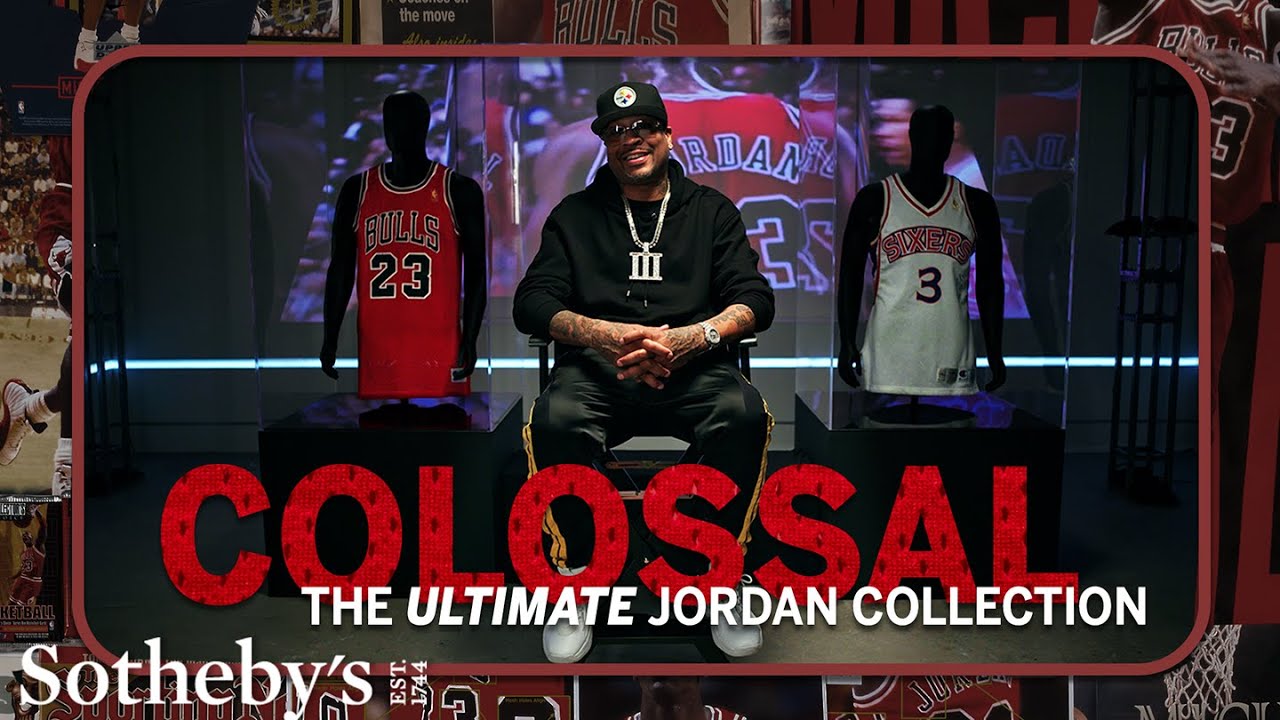 Allen Iverson Talks Crossover, Jordan’s Impact & MJ's '96-'97 Game Worn Red Bulls Jersey | Sotheby's