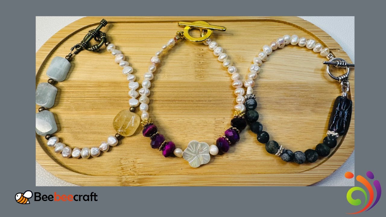 BeeBeeCraft Freshwater Pearl Bracelets!