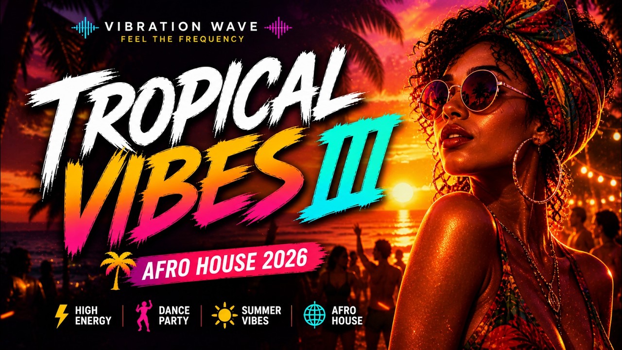 Afro House 2026 🌴 Tropical Vibes III | Энергичная электронная танцевальная музыка