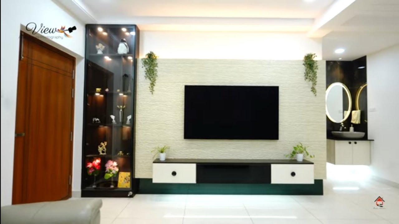 3BHK flat Aparna Cyberscape || Design By LUCKY INTERIORS HYDERABAD ||