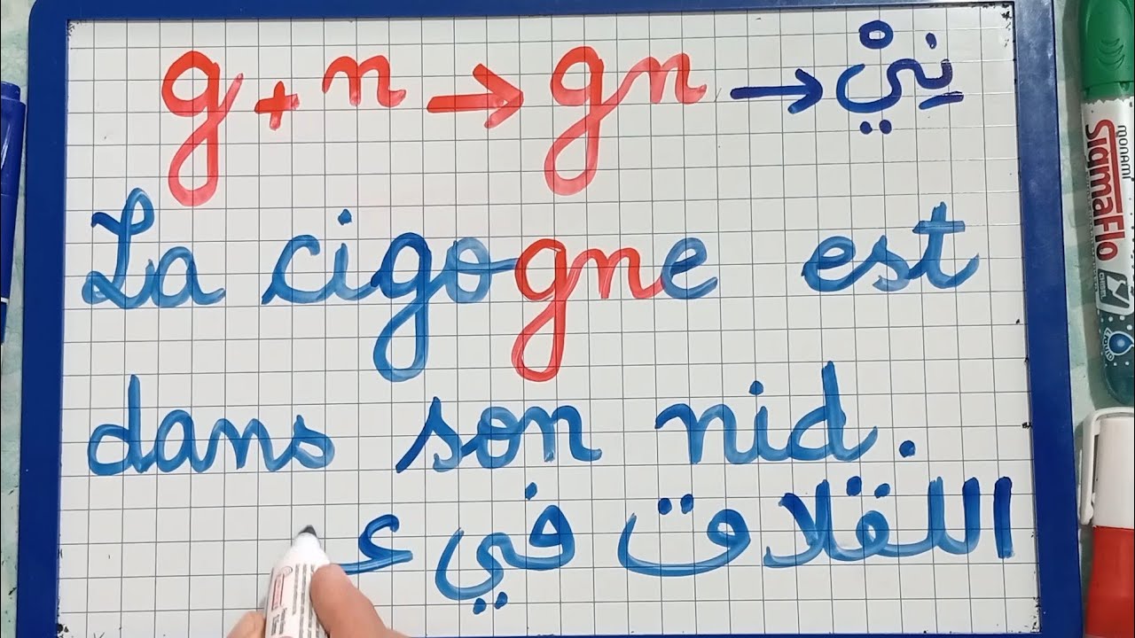 الحروف المركبة/تعرف على الحرف المركبgn/تعلم اللغة الفرنسية للمبتدئين 
