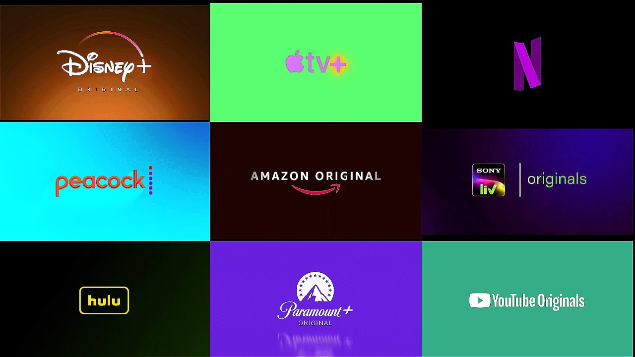 All Streaming Services Originals Intro Effects l Logo Mashup (Preview 2 IDFB Intro Effects)