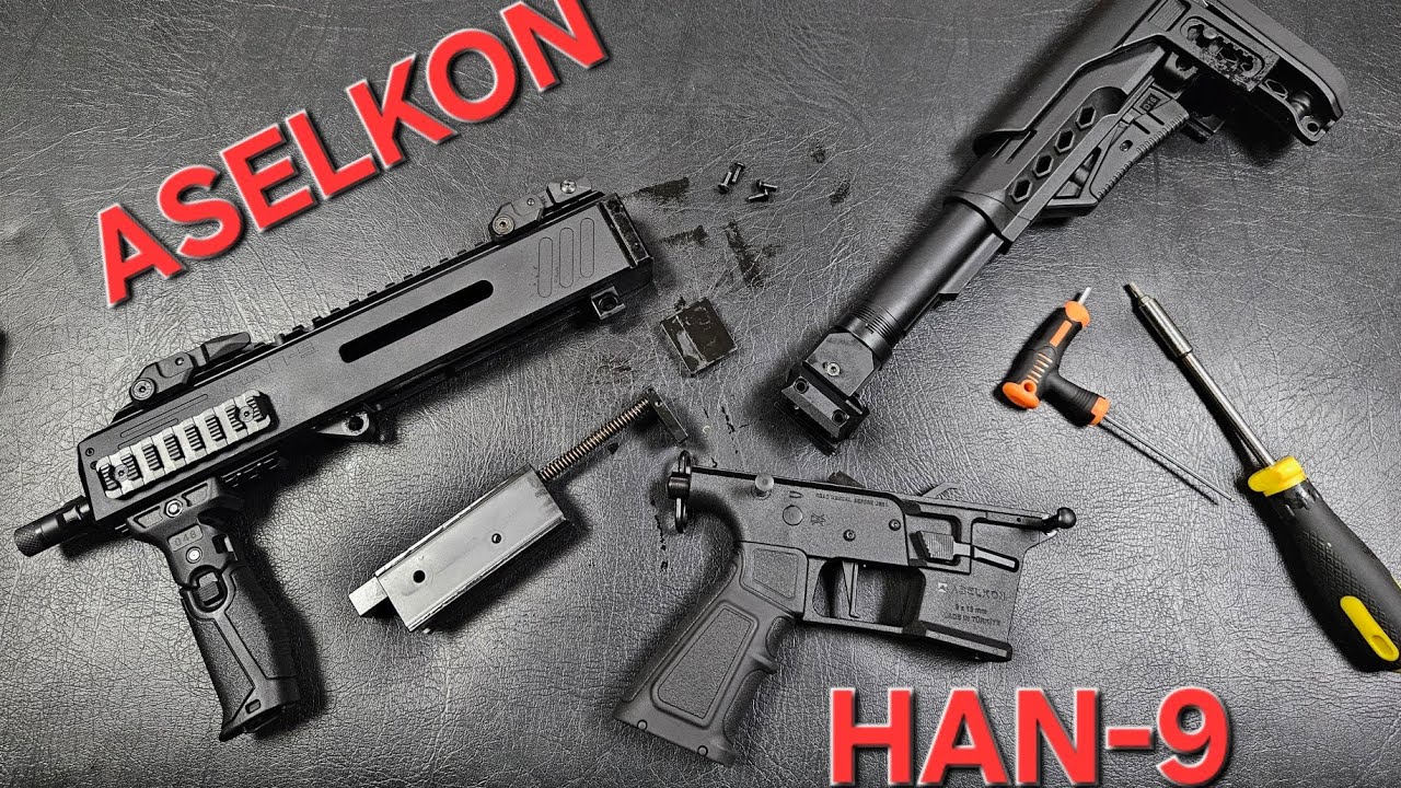 Aselkon HAN-9 PCC rozkładanie i krotki opis 