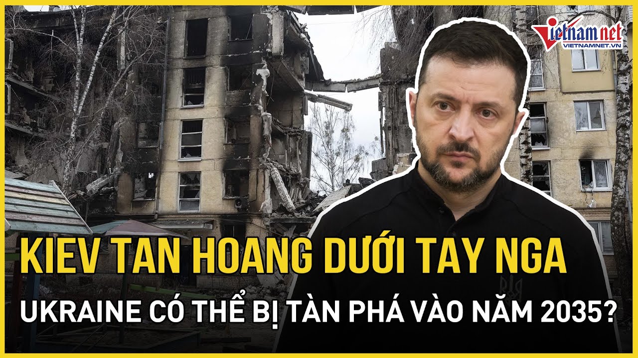 Kiev tan hoang sau “cơn cuồng nộ” của hơn 700 quái điểu Nga, Ukraine có thể bị tàn phá vào năm 2035?