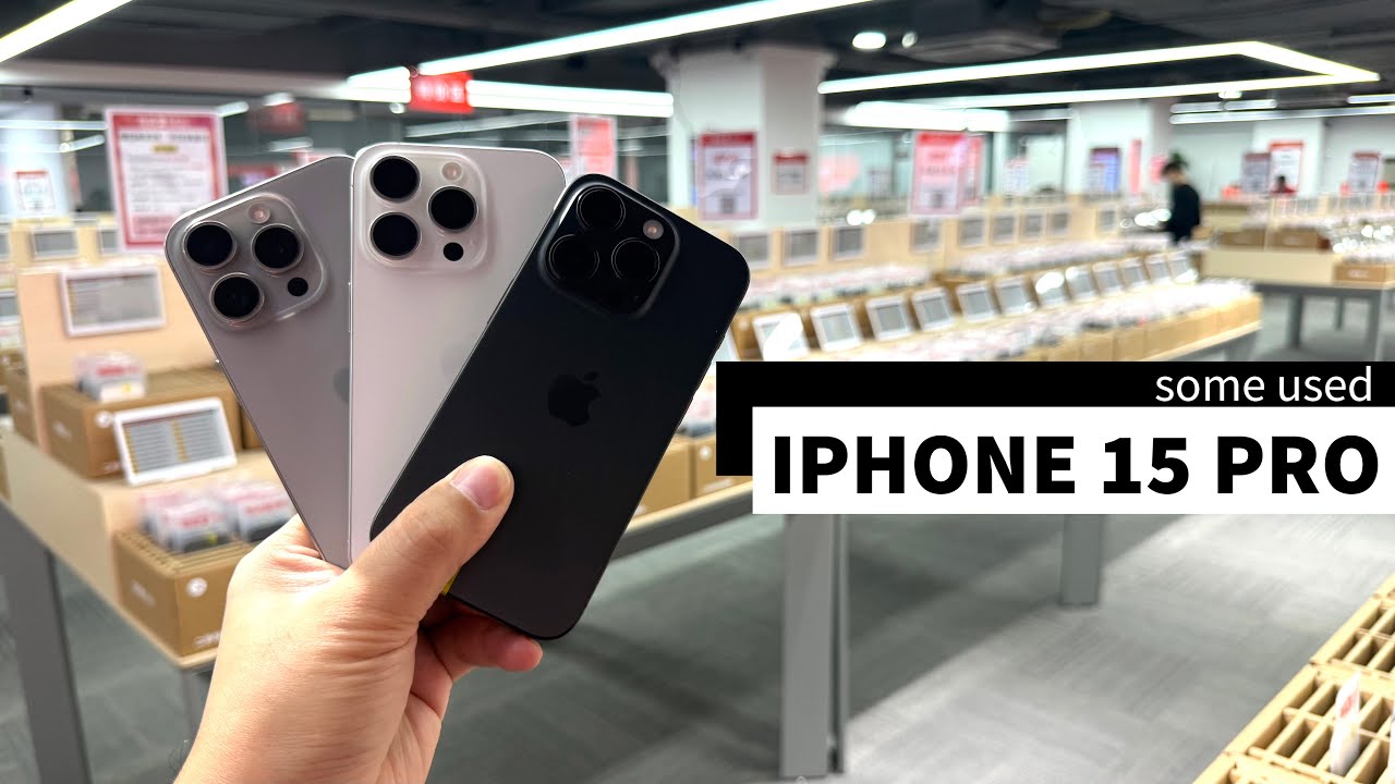 Цена подержанного iPhone 15 Pro — сколько он стоит оптом?