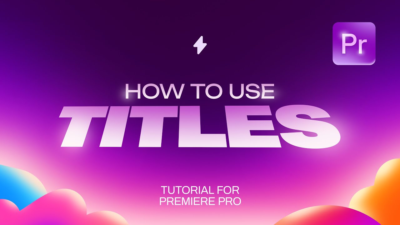 How to Use Bento Titles in Premiere Pro