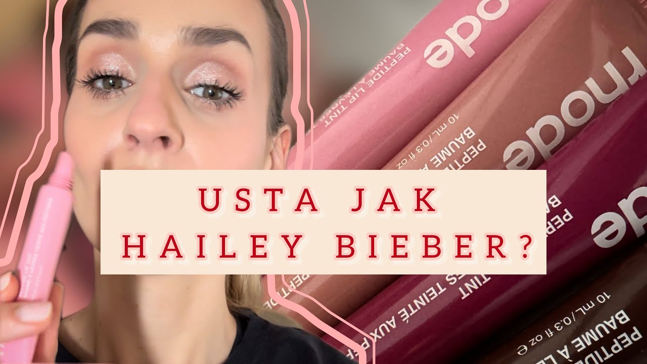 RHODE PEPTIDE LIP TINT -CZY WARTO? UNBOXING I TEST KOLORKÓW