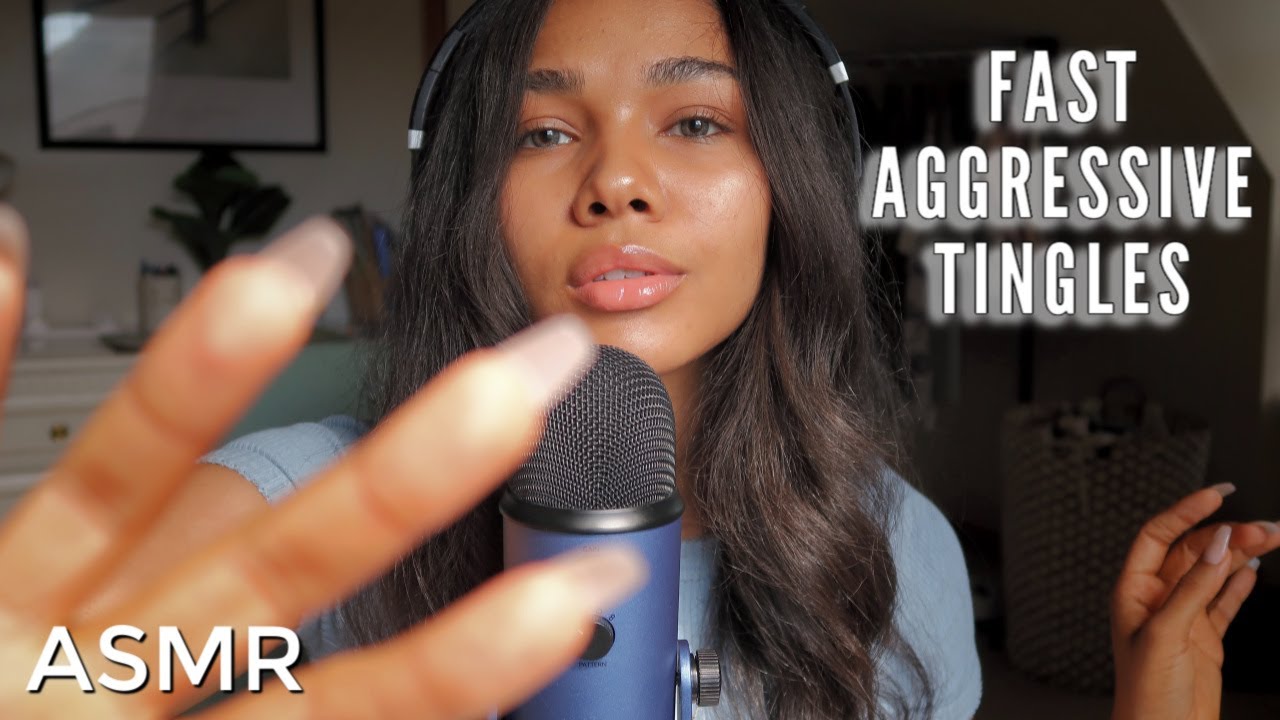 ASMR | INTENSE MOUTH SOUNDS WITH FINGER FLUTTERING | FEEL GOOD