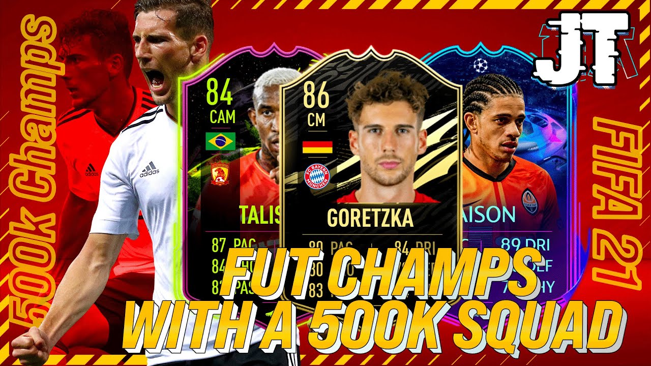 FUT CHAMPSION WITH A 500K BUDGET SQUAD! - FIFA 21 ULTIMATE TEAM