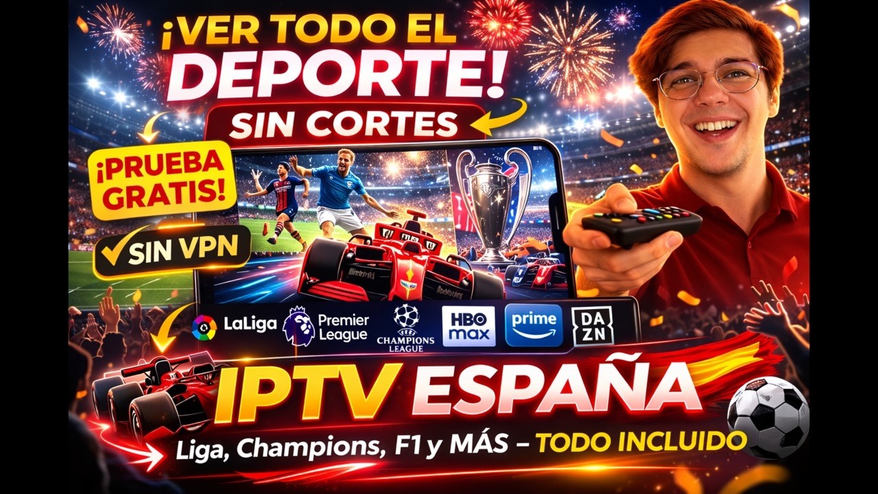 🔥 IPTV Espa&ntilde;a 2026 | Listas IPTV M3U ACTUALIZADAS | SIN BLOQUEOS y Sin VPN | HD / 4K