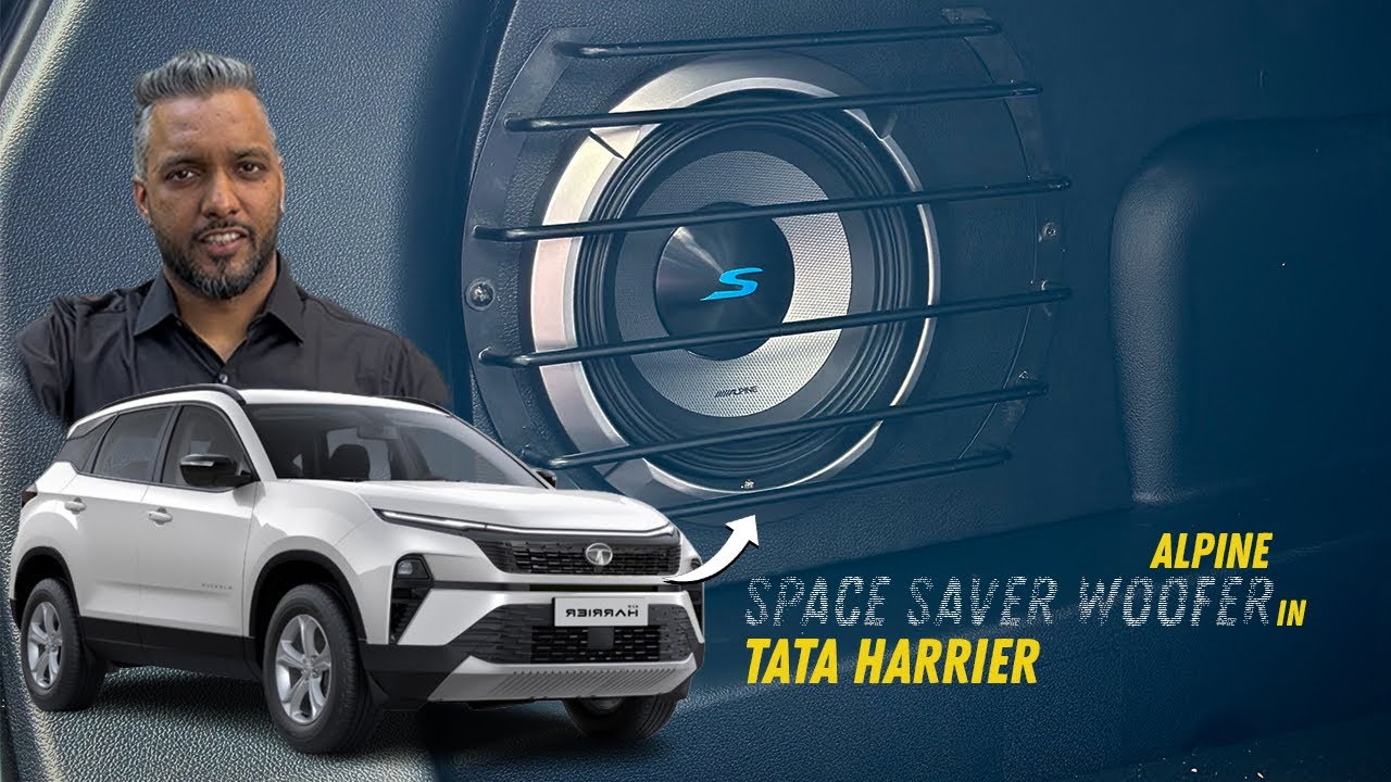 Best Space Saver Woofer in Tata Harrier | Ventilated Seat | Side step | Poona Motors Pvt Ltd