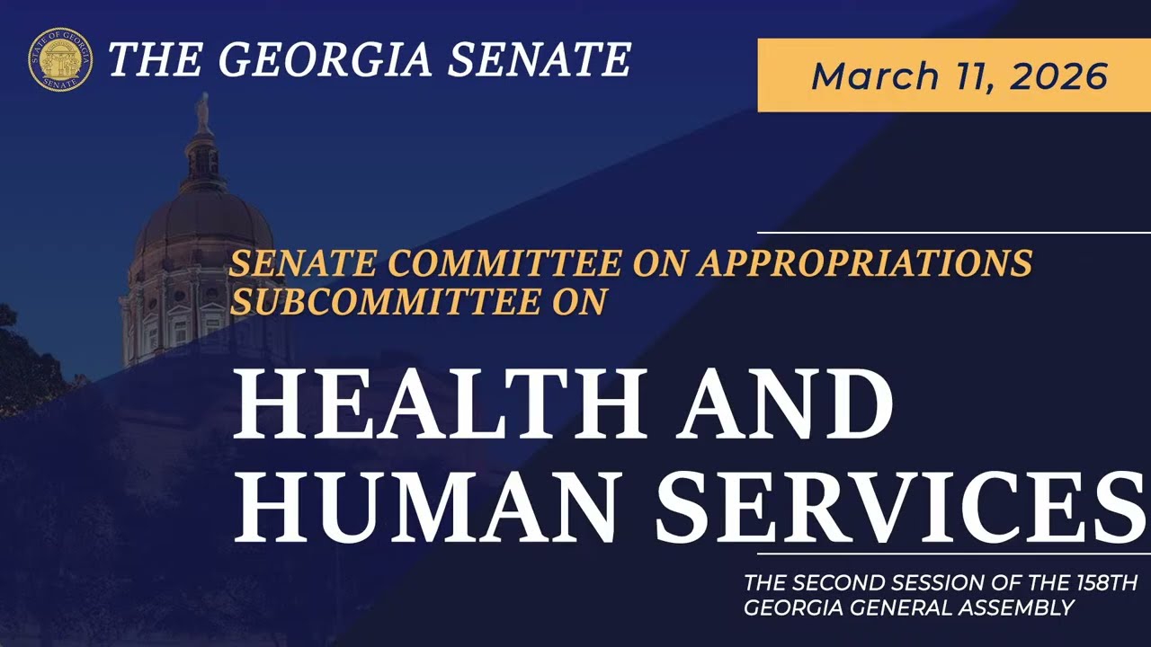 03/11/2026 Senate Committee on Appropriations Subcommittee on Health and Human Services