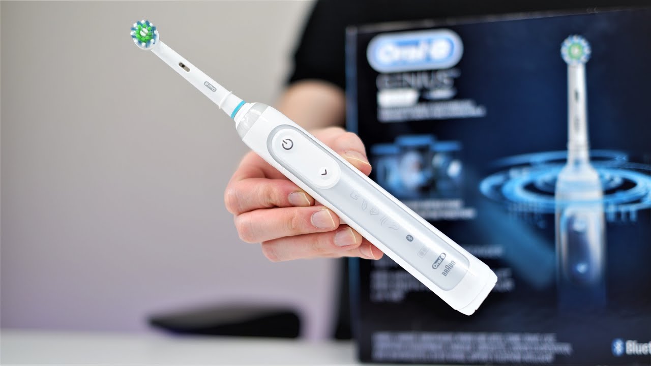Oral-B Genius 8000 Electric Toothbrush with Bluetooth Connectivity White color Unboxing [4k60p]