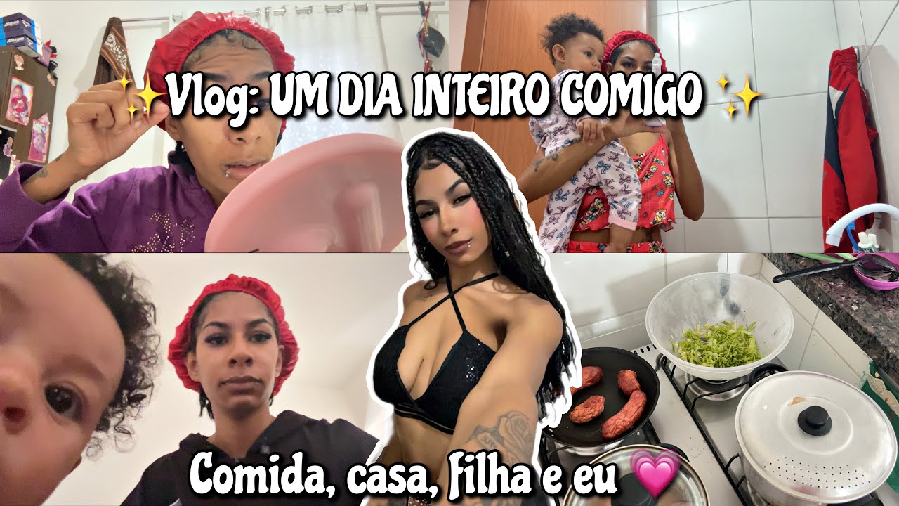 UM DIA INTEIRO COMIGO💗✨(morando sozinha aos 18 e mamãe da Maria Livia 💗)