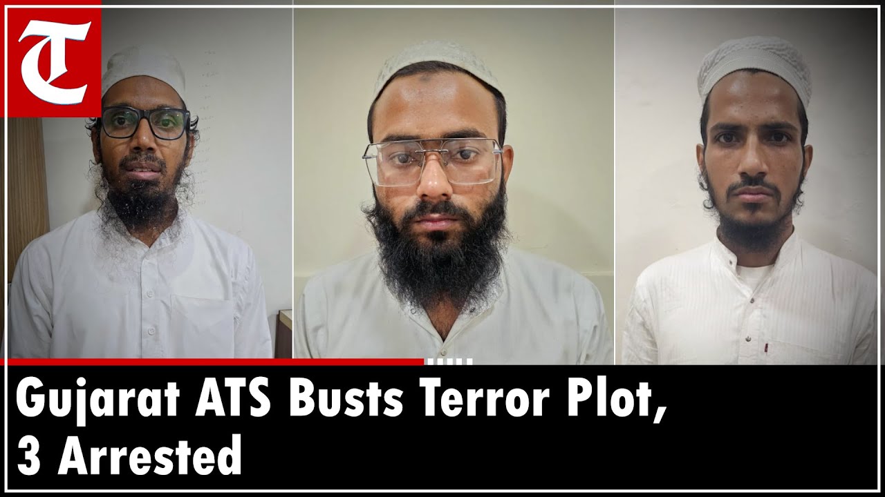 Gujarat ATS nabs 3 conspiring to carry out terror attack; chemicals, weapons seized
