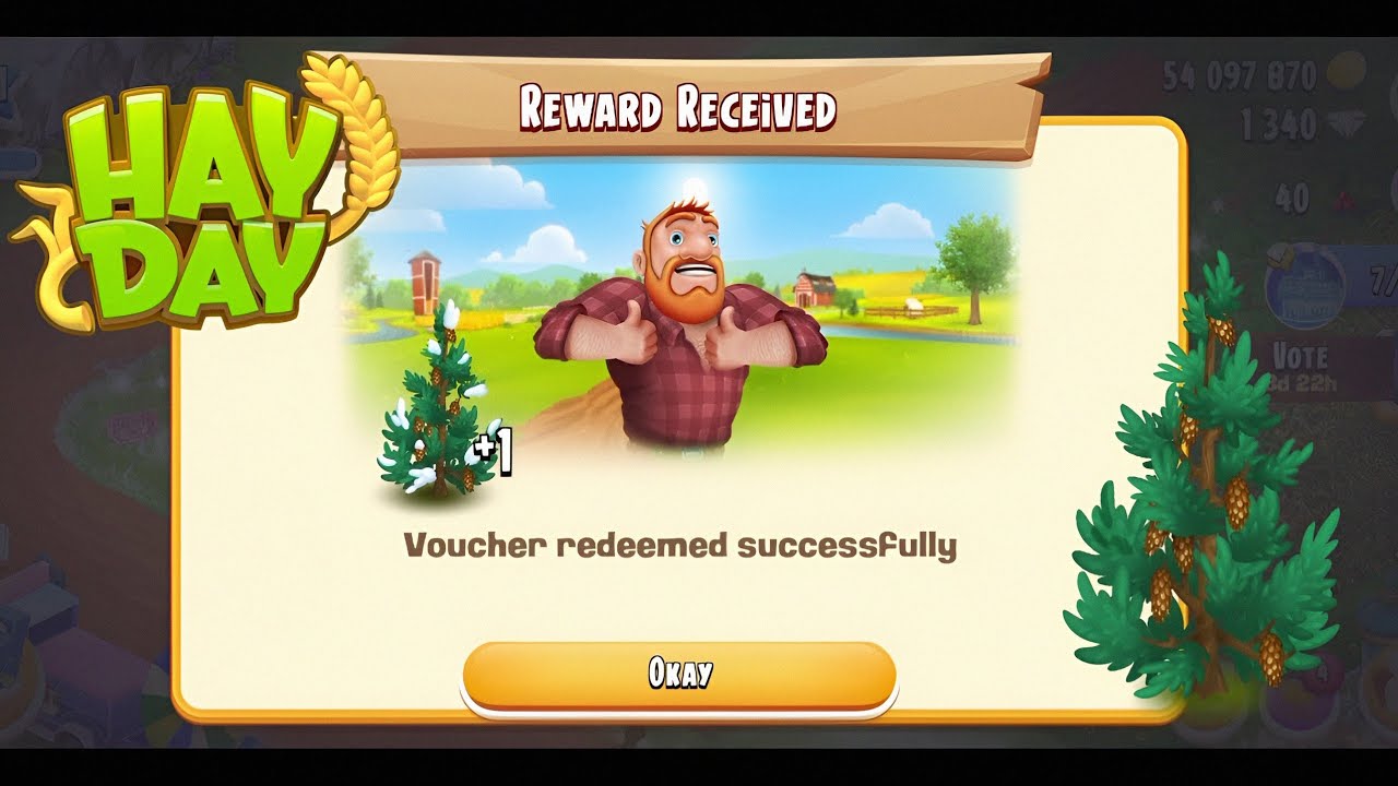 🎁 Hay Day - Claim your FREE New Year Gift