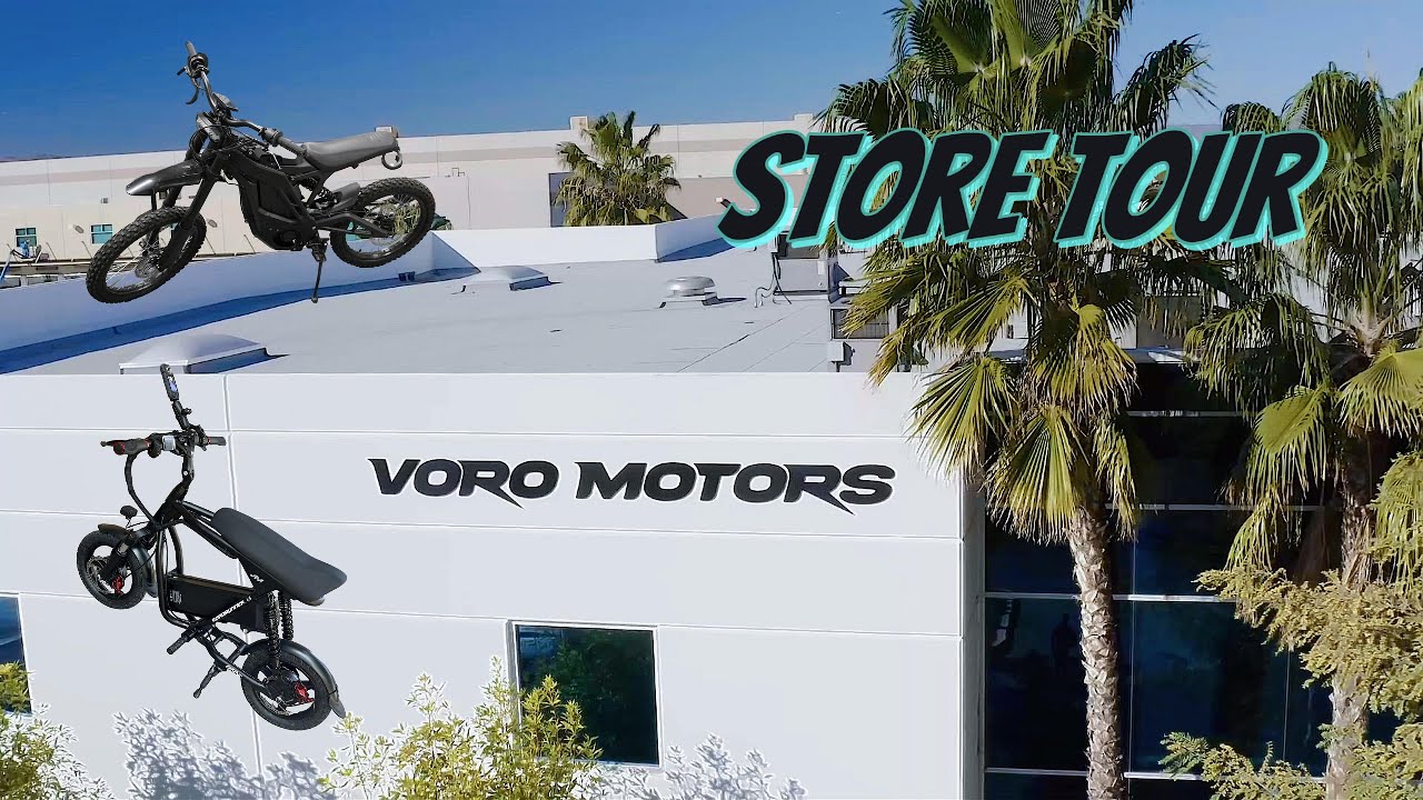 VoroMotors LA Store Tour with Melvin Lian RoadRunner RoadSter Cruiser Kaboo Inmotion ERide Pro