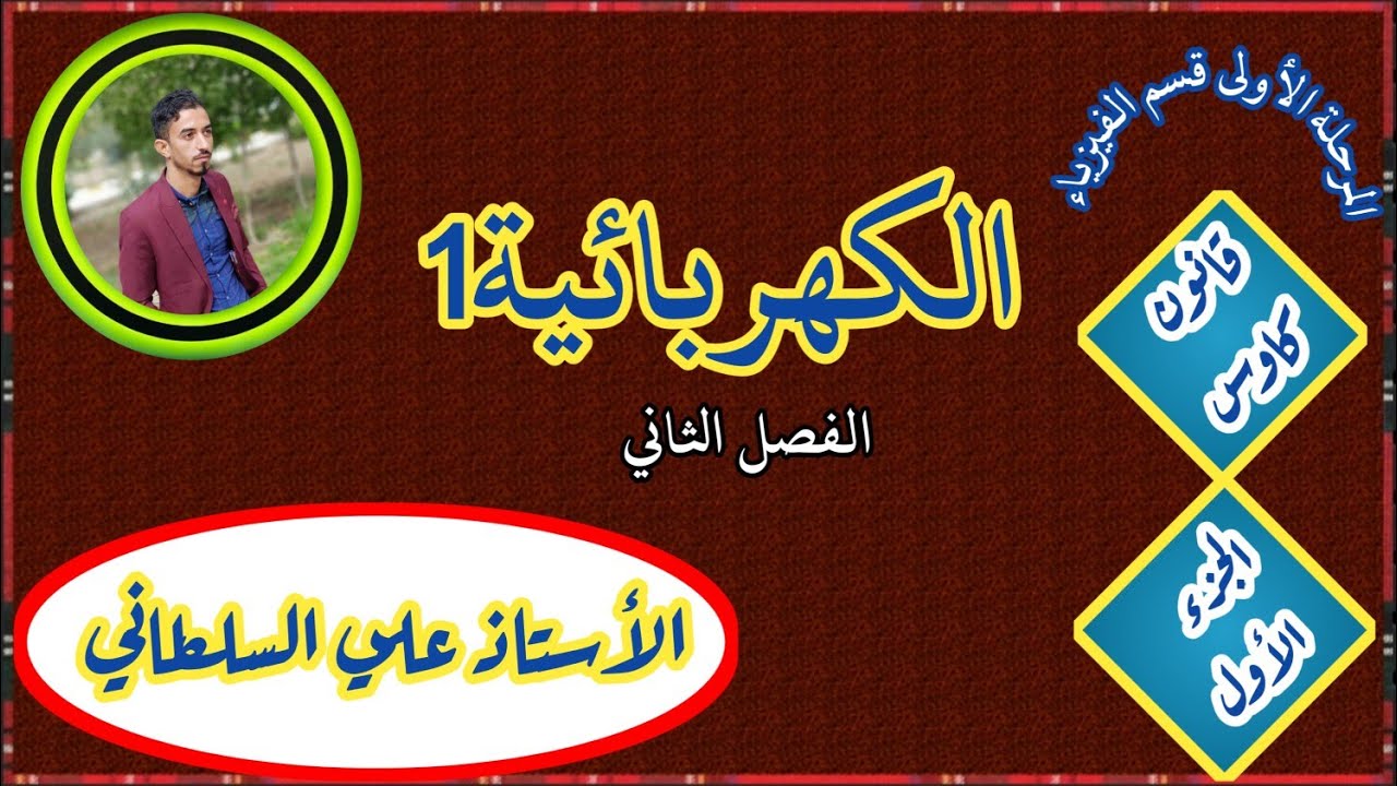 الفصل الثاني || قانون كَاوس || الجزء الأول ||