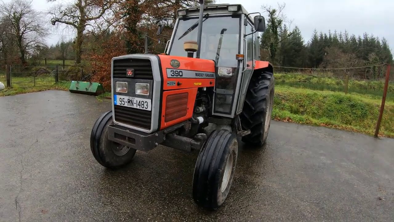 Tractor Tour ~ Massey Ferguson 390 & New Holland T6.160 ~ Gopro