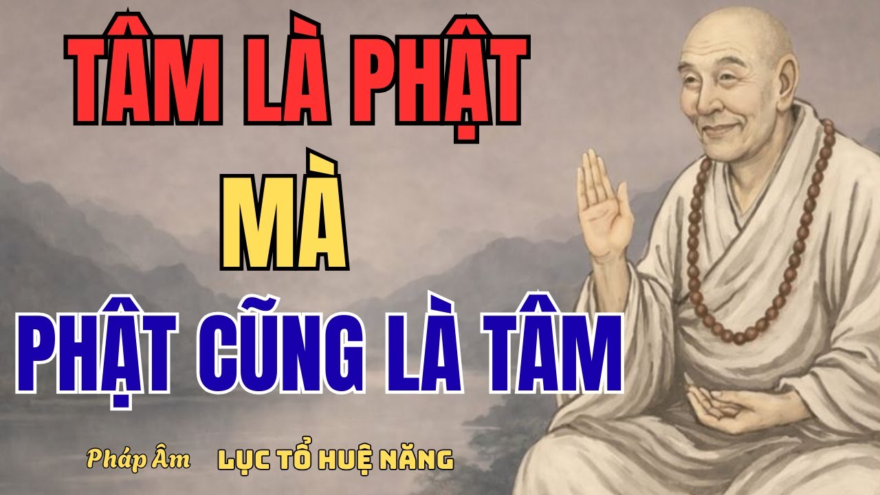 TÂM LÀ PHẬT – PHẬT LÀ TÂM | LỜI DẠY TỈNH THỨC CỦA LỤC TỔ HUỆ NĂNG | PHÁP ÂM LỤC TỔ