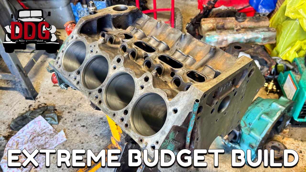 The CHEAPEST 318 Poly Rebuild - Restoring Rusty Parts, Block Prep, And The Art Of Good Enough