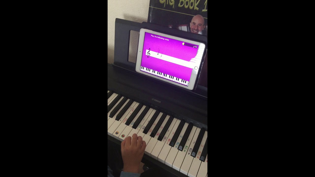 Piano lesson Reading notes