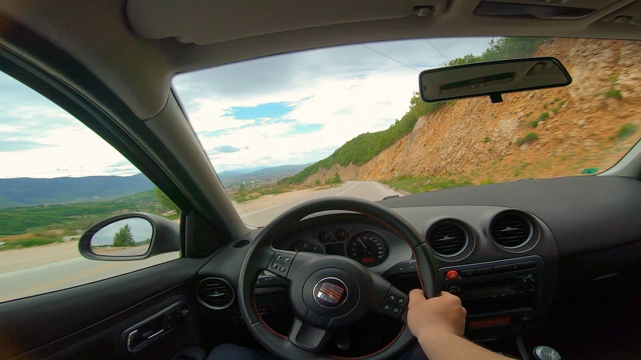 SEAT IBIZA 1.9 TDI ( 2007 ) - POV DRIVE, ACCELERATION & MORE
