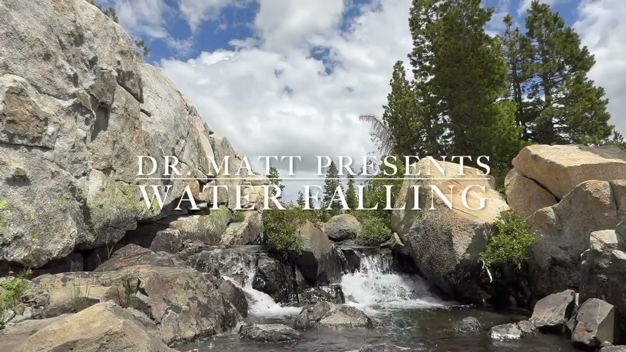 Desolation Wilderness Waterfalls with Deep Himalayan Bowl and Ambient Looping Guitar: a Sound Bath.