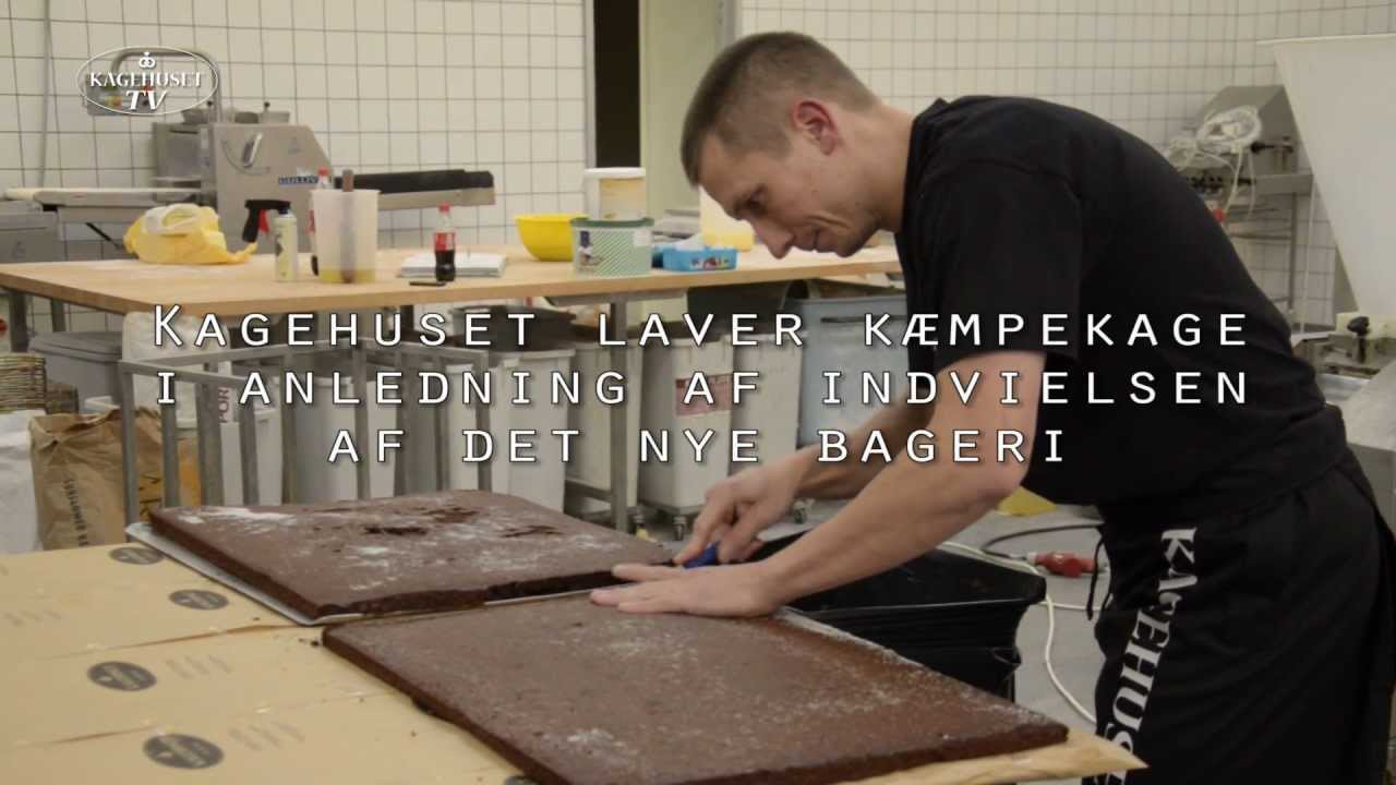 Kagehuset - Se kæmpekagen blive til