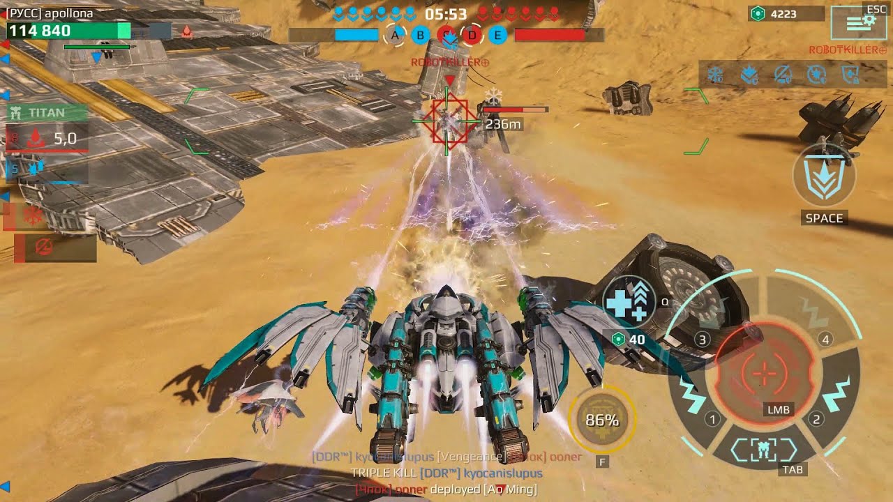 DREADNOUGHT خريطة الغضب War Robots