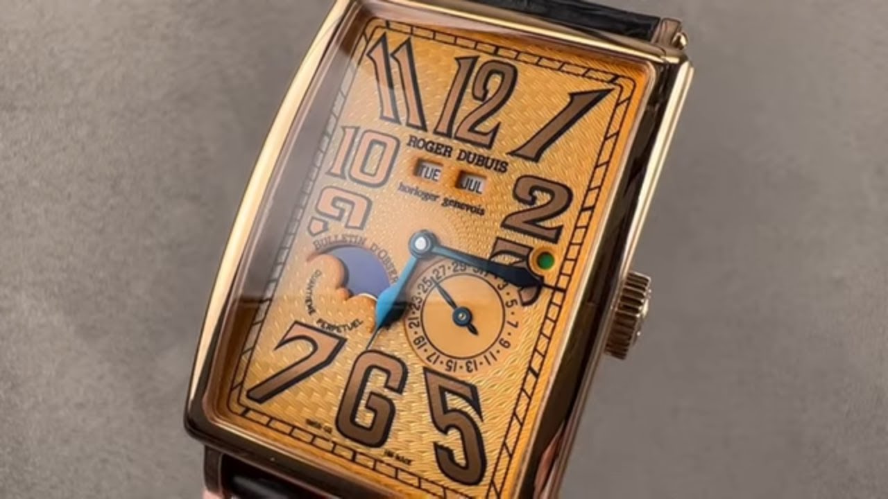 Roger Dubuis Much More Perpetual Calendar M34 5739 5 Rogert Dubuis Watch Review