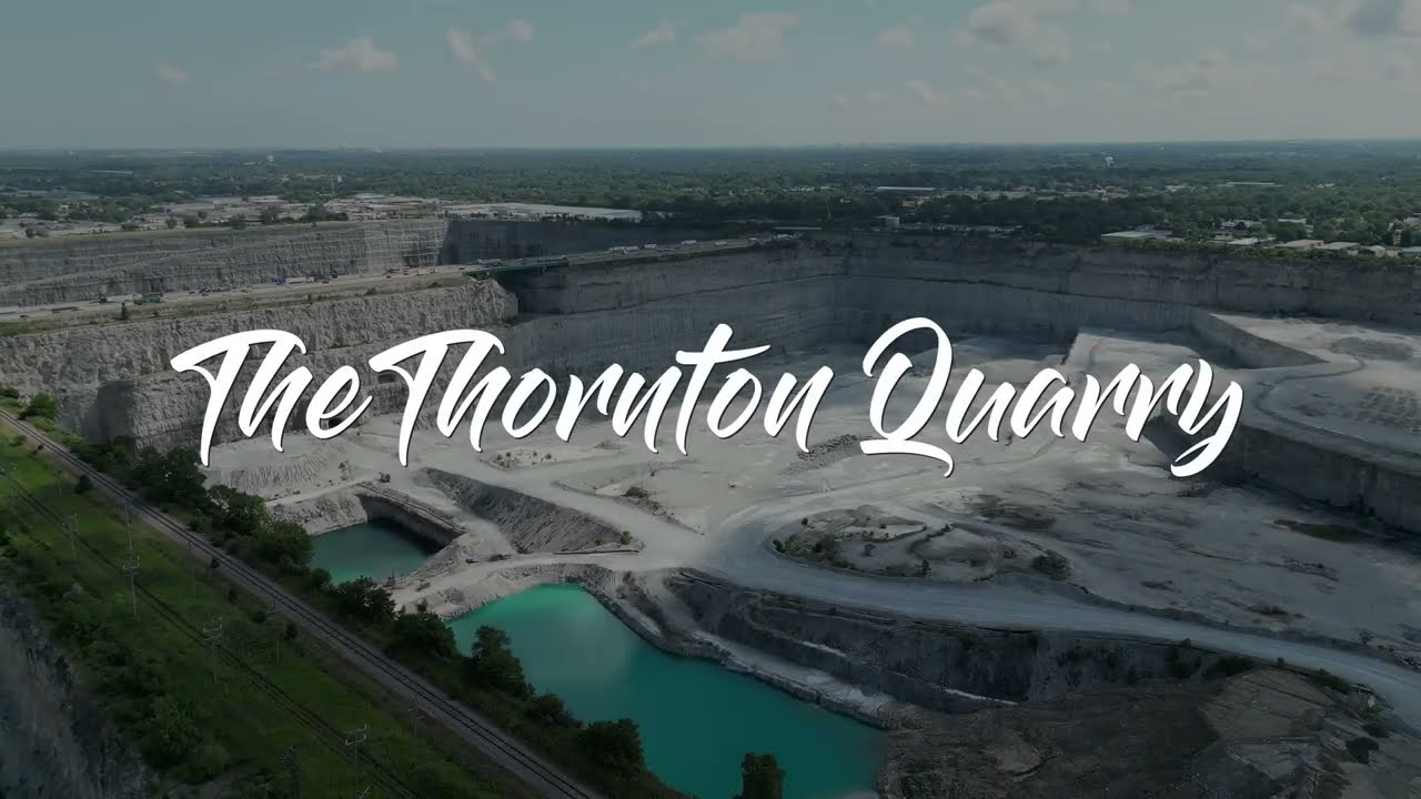 Thornton Quarry Drone [4k]