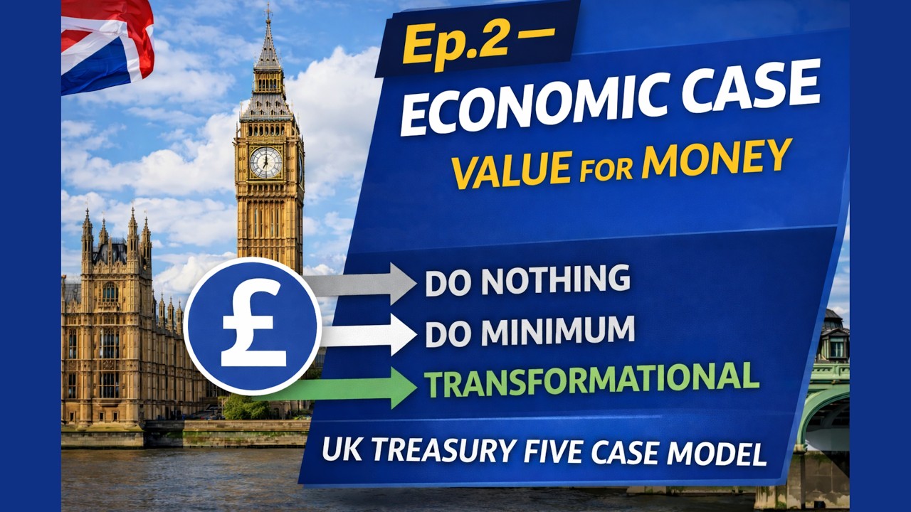 Ep.2 — Economic Case: Value for Money | UK Treasury Five Case Model