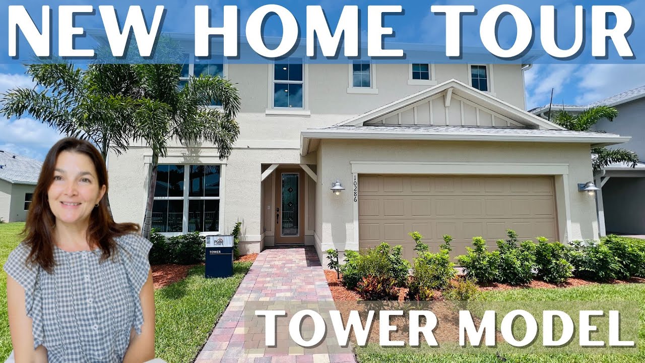 NEW HOME TOUR - TOWER MODEL HERON PRESERVE BY PULTE HOMES - PORT SAINT LUCIE, FLORIDA East Coast