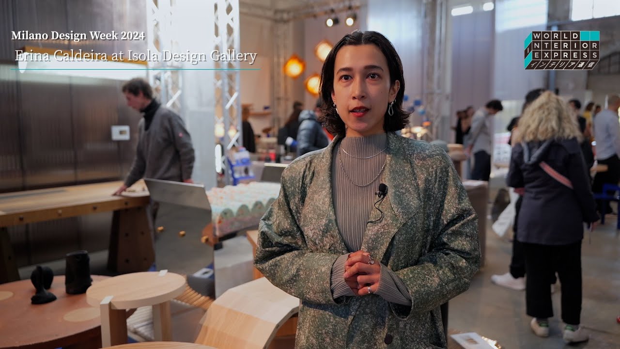ERINA CALDEIRA at ISOLA DESIGN GALLERY | MILANO DESIGN WEEK 2024 | WIE ONLINE