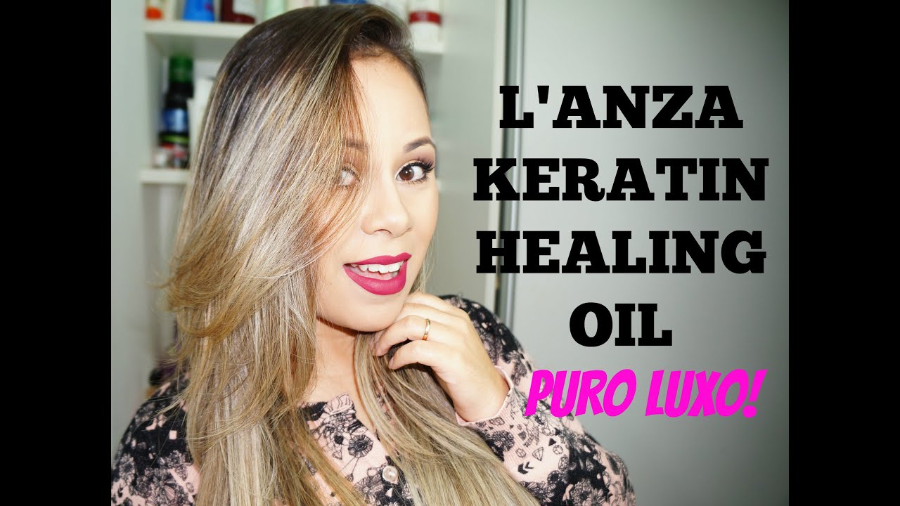 Keratin Healing Oil L'ANZA - JOICE MAGALHÃES