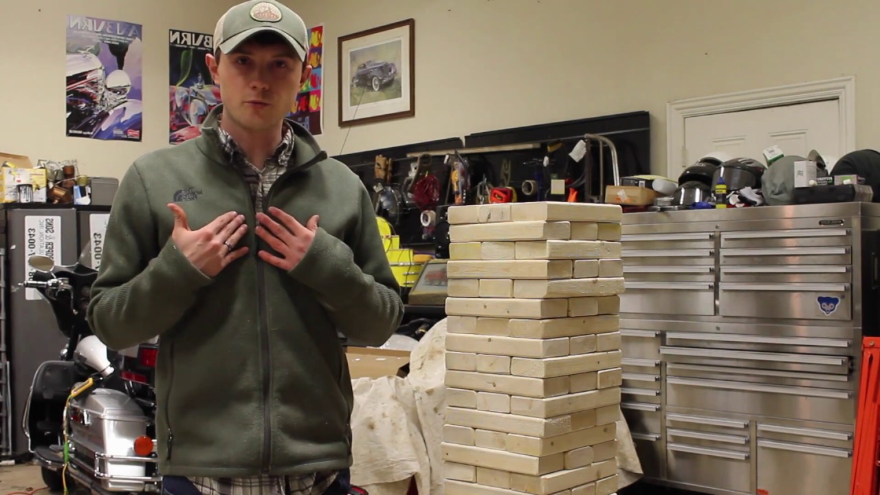 Make your own Jenga set! DIY project of the week