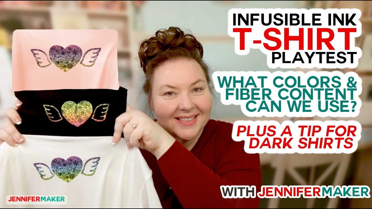 Cricut Infusible Ink T-Shirts: 15 Types & Colors Tested & Washed!!