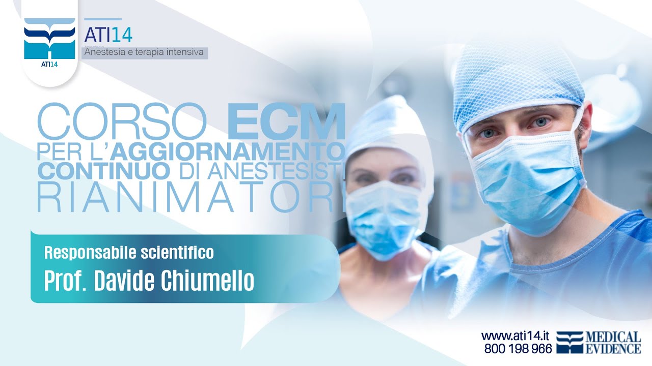 ATI 14 2026: Corso ECM FAD per Anestesisti-Rianimatori