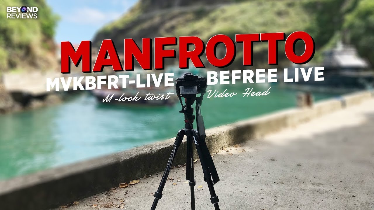 Manfrotto Befree Live Video Head Tripod (M-Lock Twist)