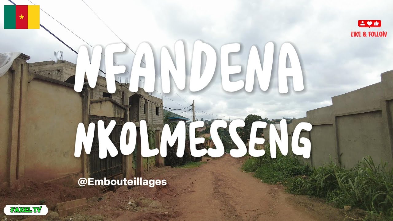 Trajet de Nfandena pour Nkolmesseng dans les embouteillages/Nfandena to Nkolmesseng in traffic jams.