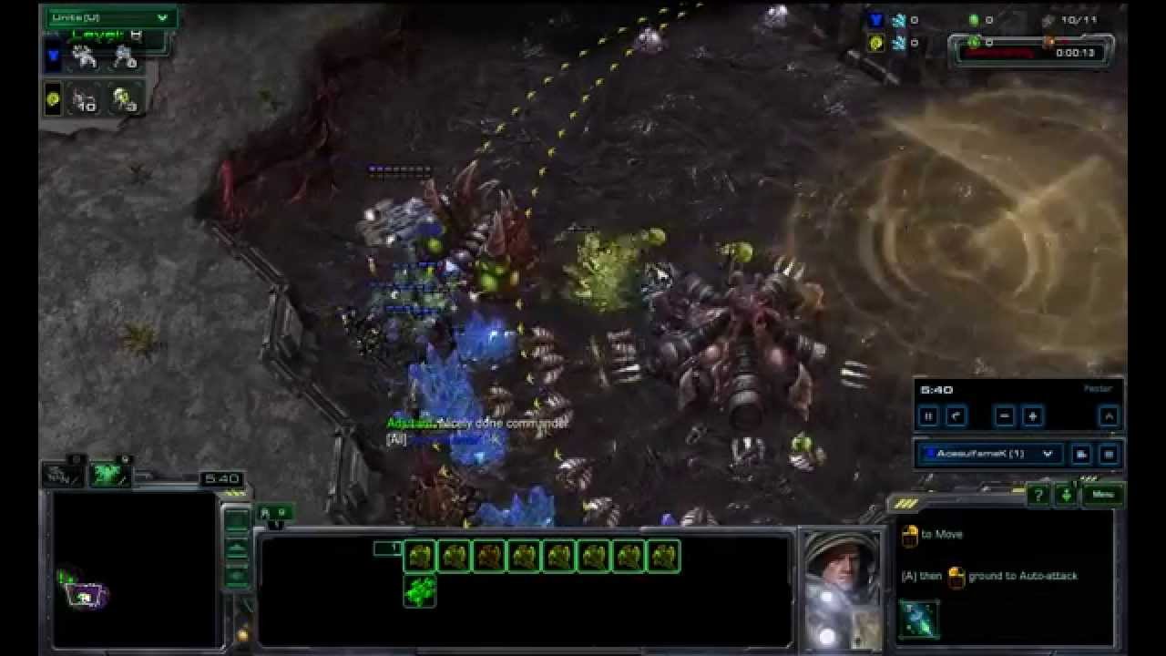 Starcraft 2 - Marine Control -  Arcade Map by Morrow