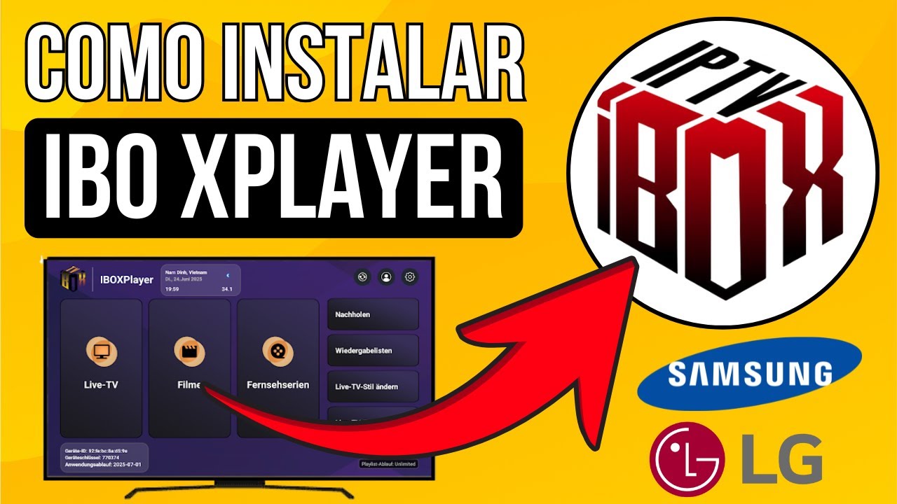 🔵 COMO INSTALAR O IBO XPLAYER NA TV SAMSUNG E LG &ndash; PASSO A PASSO ATUALIZADO!